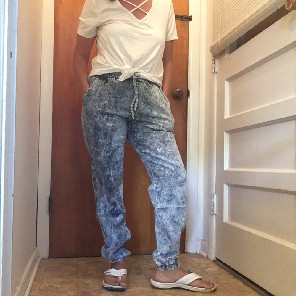 Sold out New Acid Wash Pants